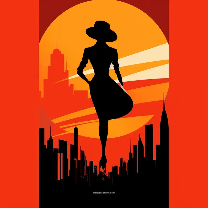 Vibrant Stylized Poster Designs