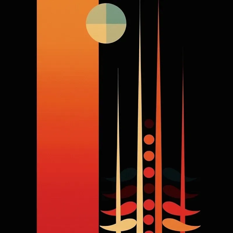 Vibrant Stylized Poster Designs