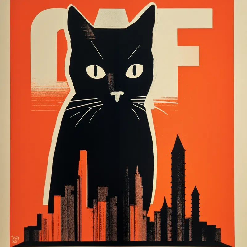 Vibrant Stylized Poster Designs