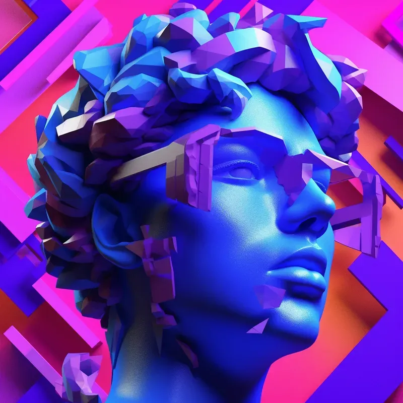 Synthwave 3D Characters Perfect For NFTs