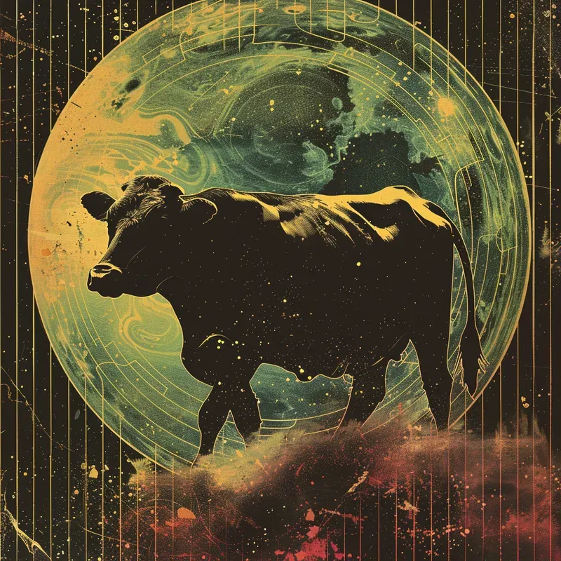 Cosmic Synthwave Album Covers
