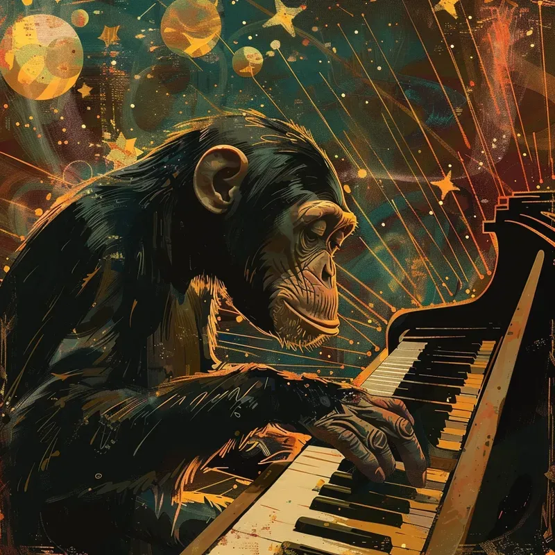 Cosmic Synthwave Album Covers