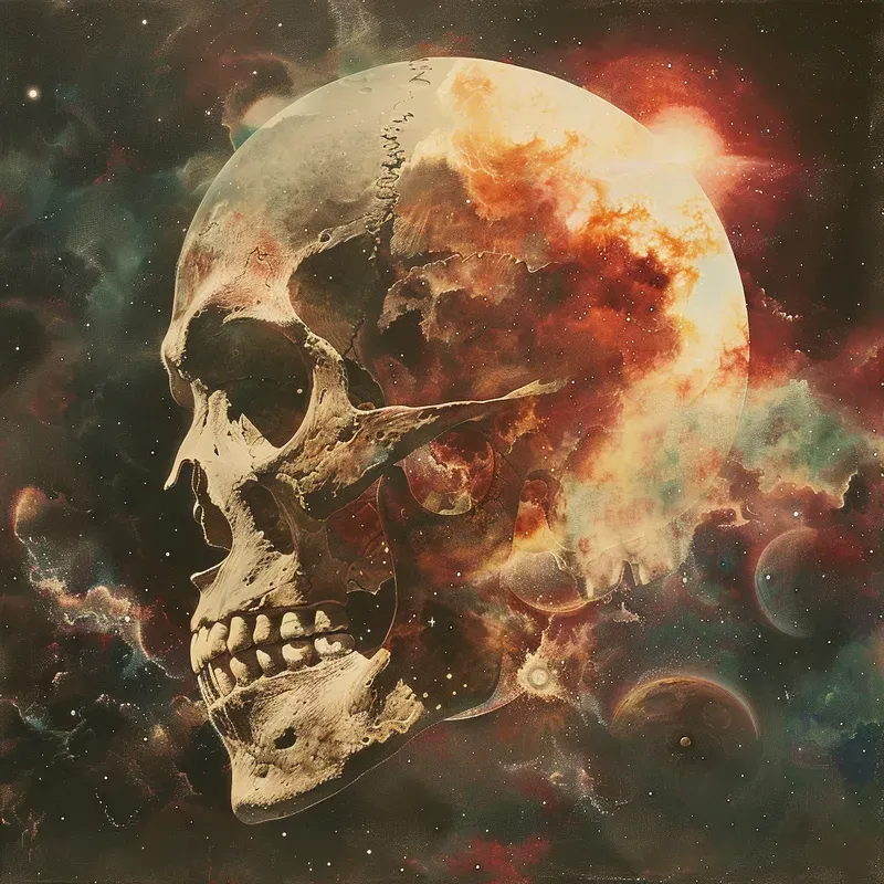 Cosmic Synthwave Album Covers