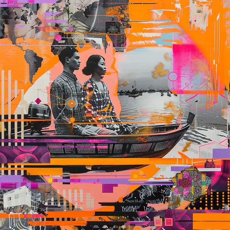 Street Art Digital Collages