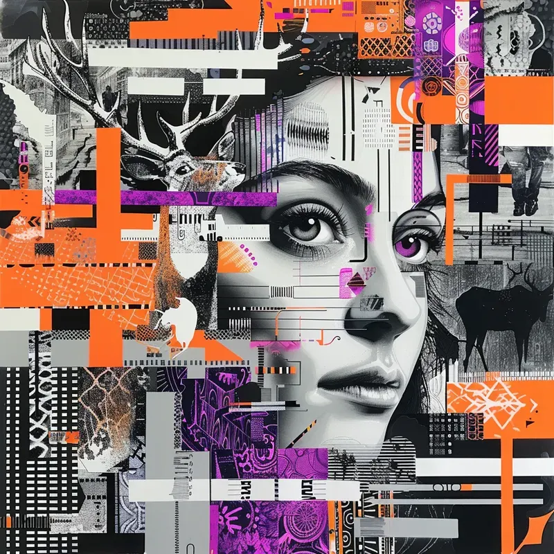 Street Art Digital Collages