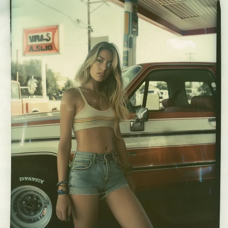 Polaroid 80s Photographs