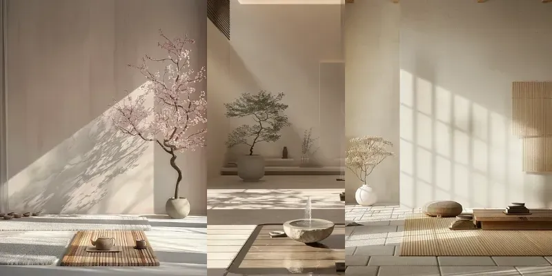 Minimalist Zen Interiors generated by undefined
