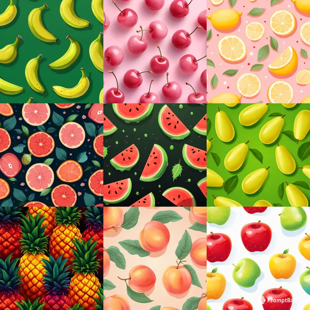 Fruit Fusions 12k Cinematic Artistry