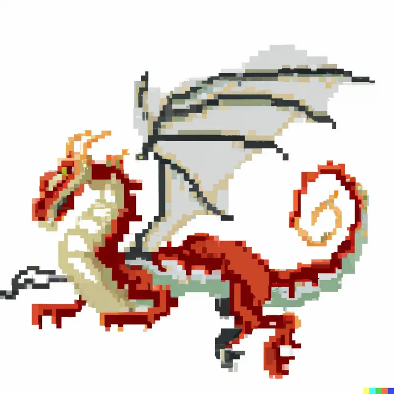 Pixelated Weapon, Object, and Characters