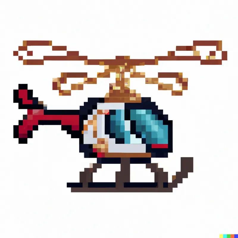Pixelated Weapon, Object, and Characters