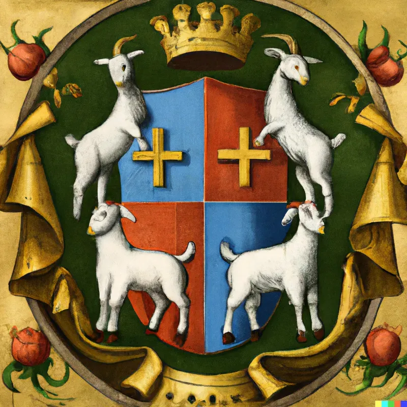 Classic Family Crest Or Coat Of Arms
