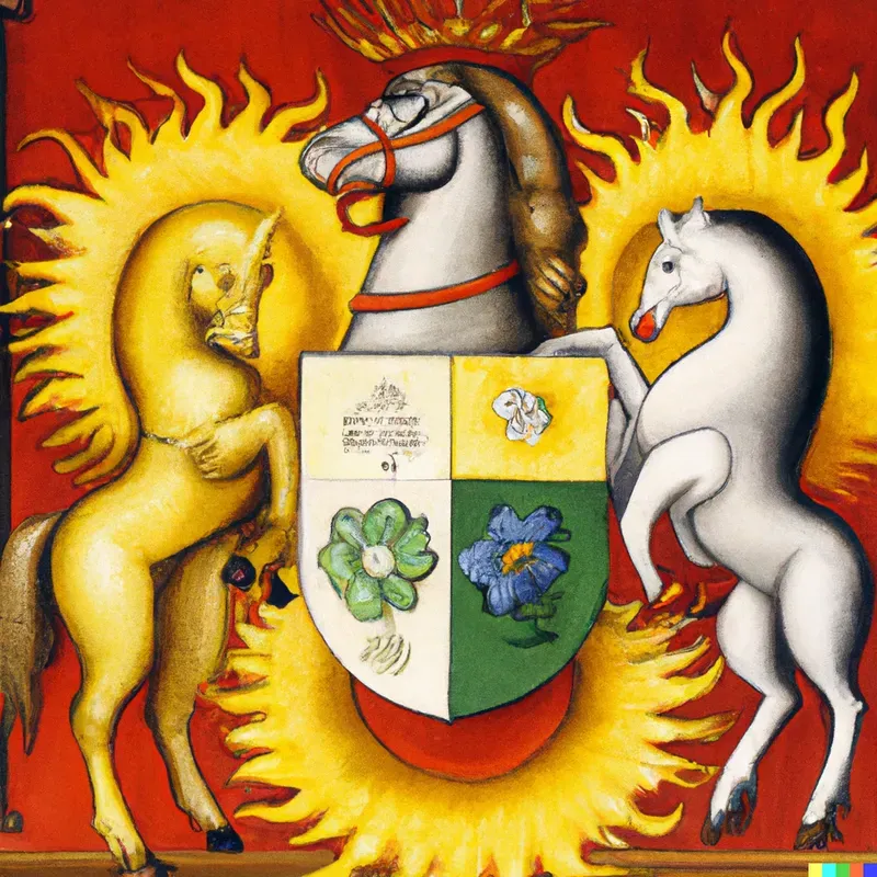 Classic Family Crest Or Coat Of Arms
