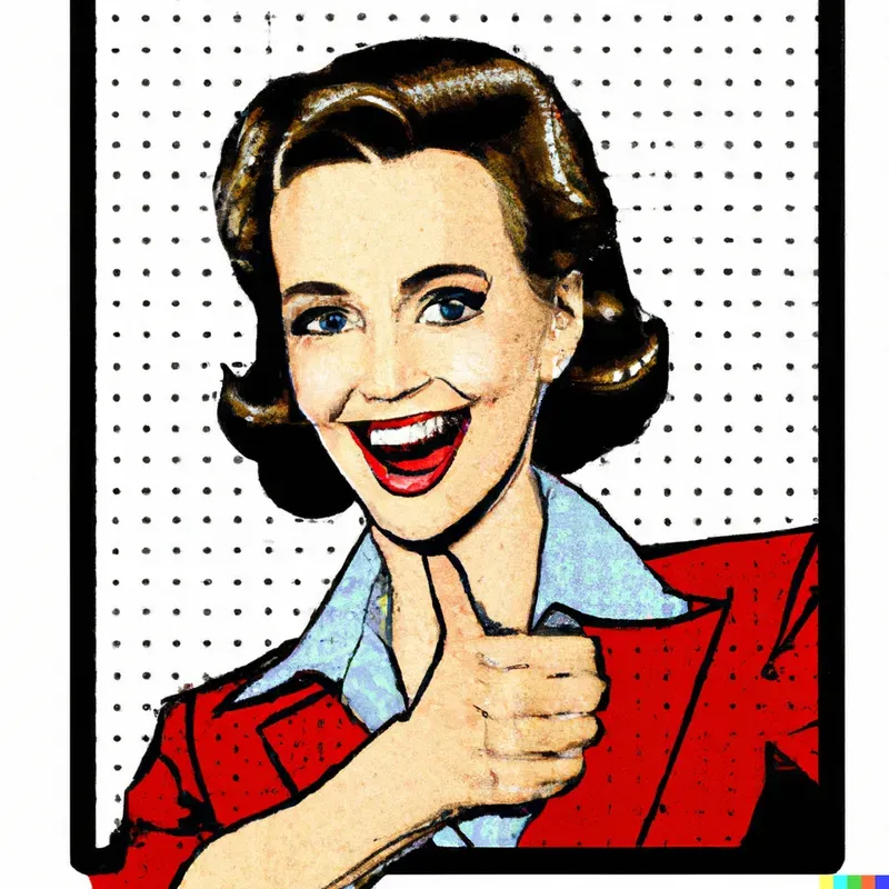Pop Art Comic Characters