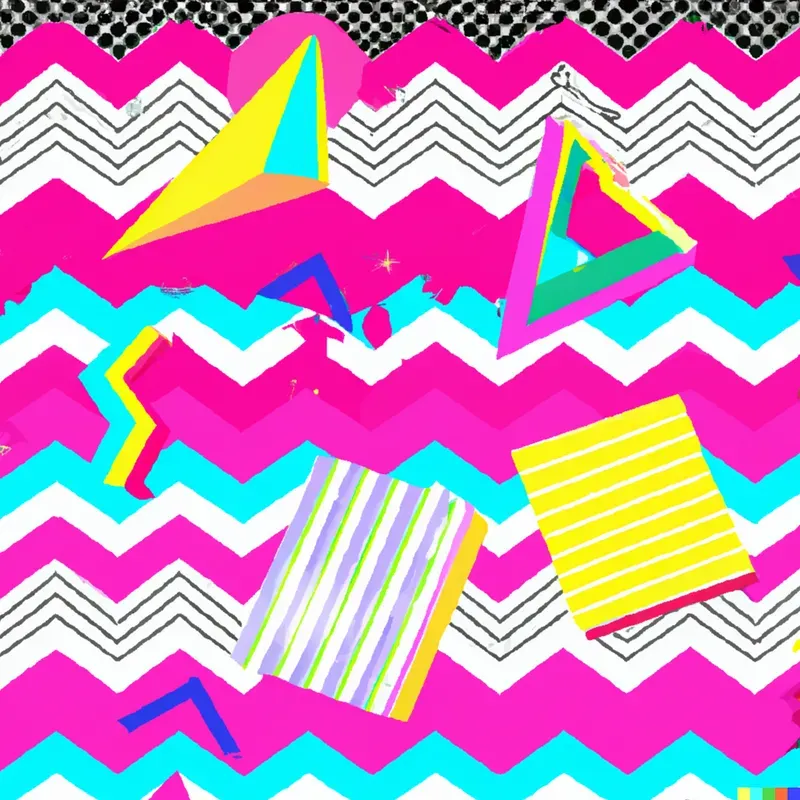 80s And 90s Geometric Backgrounds
