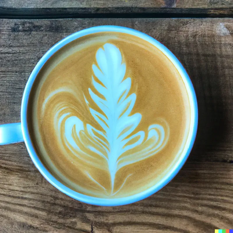 Photorealistic Latte Art