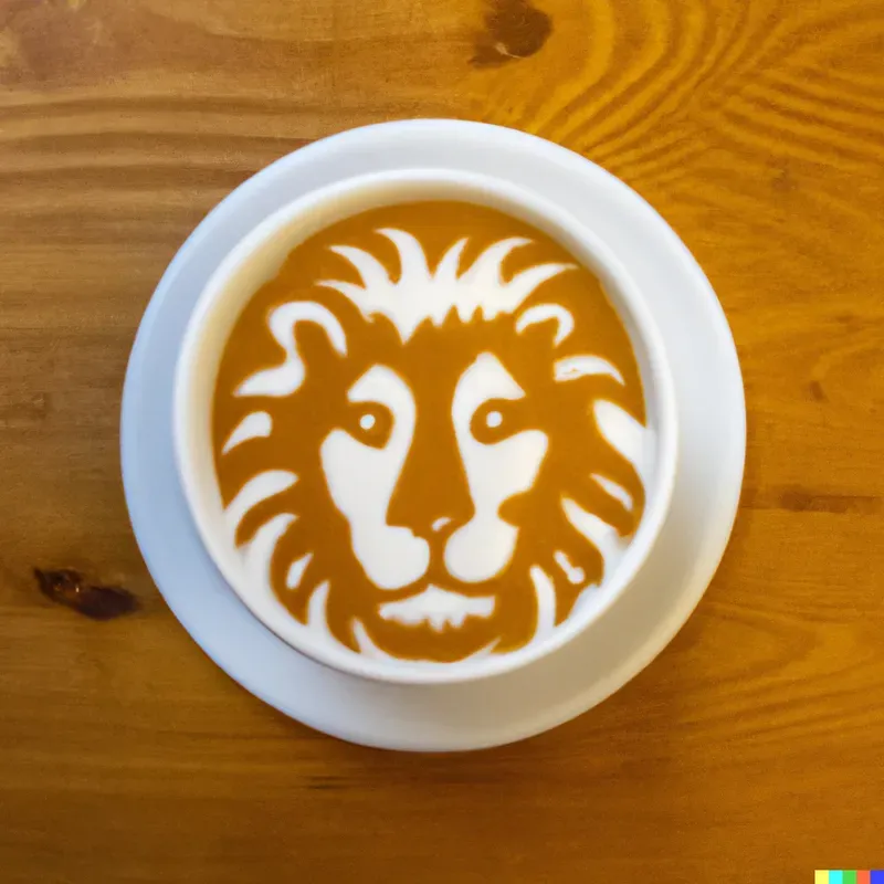 Photorealistic Latte Art