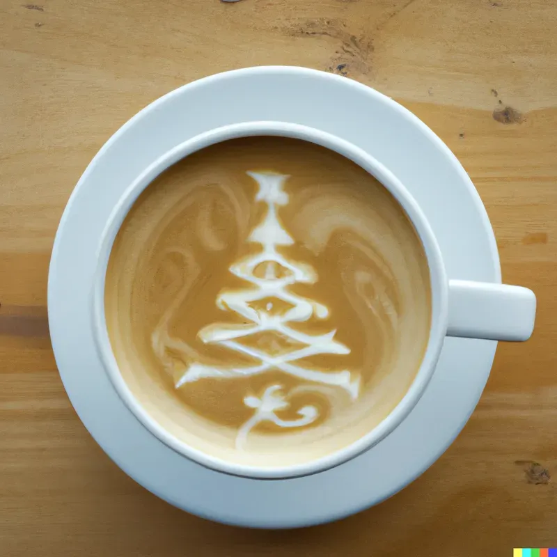 Photorealistic Latte Art