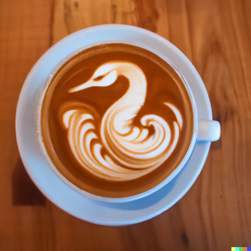 Photorealistic Latte Art