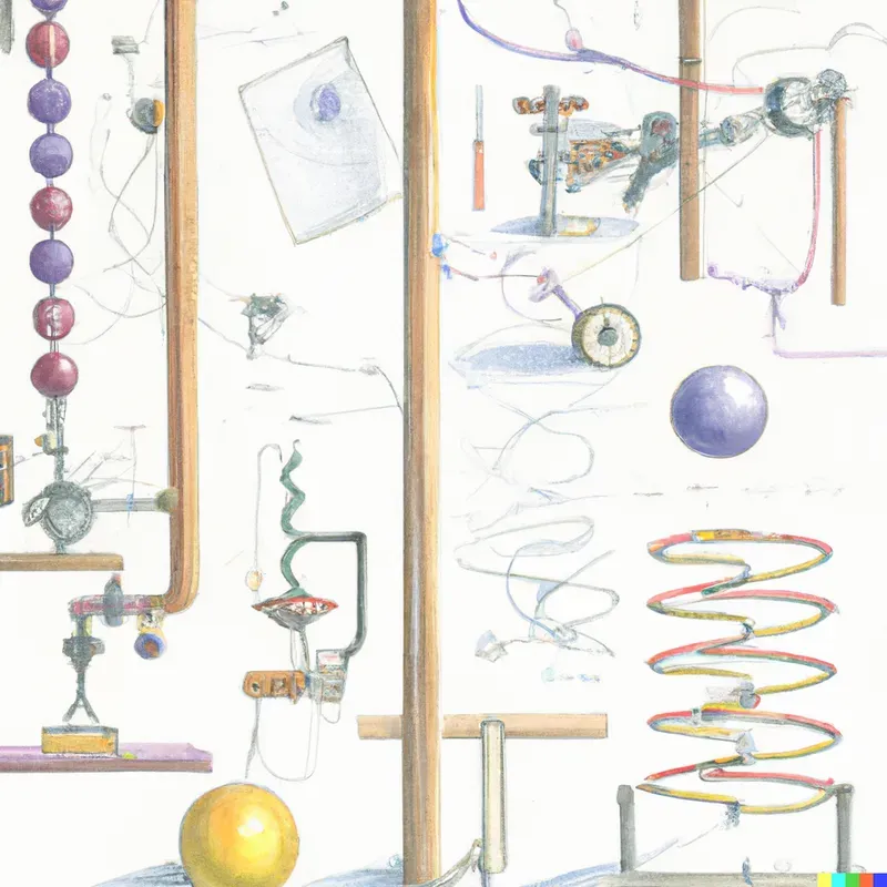 Complicated Machine Sketches