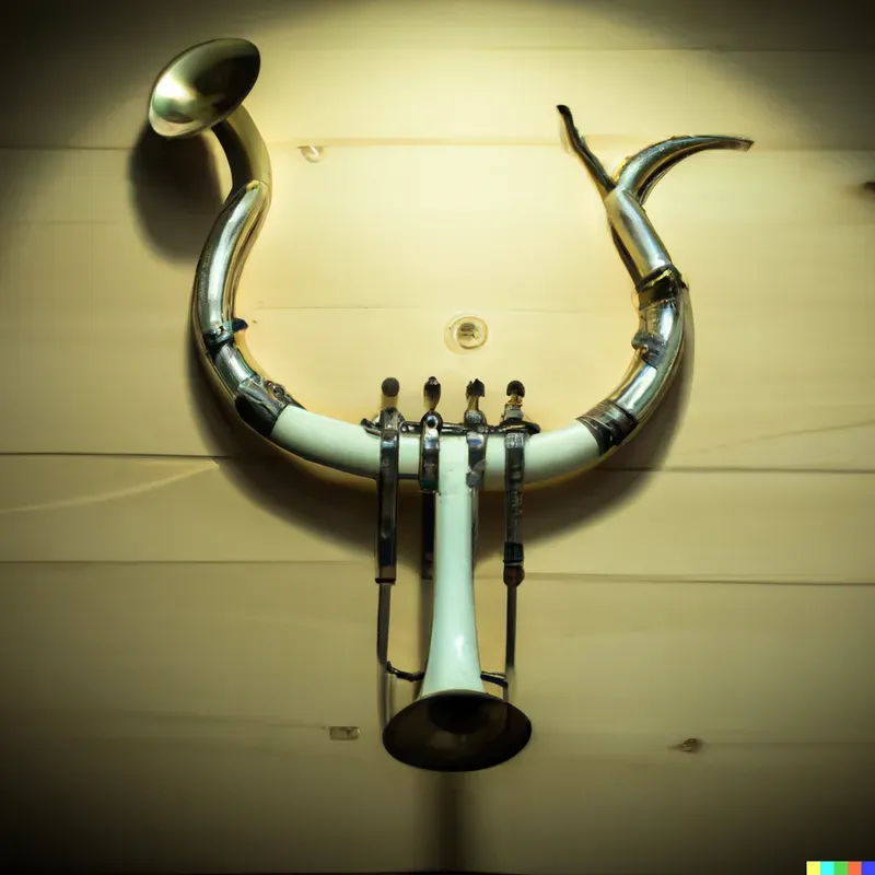 Crazy Horned Musical Instruments 