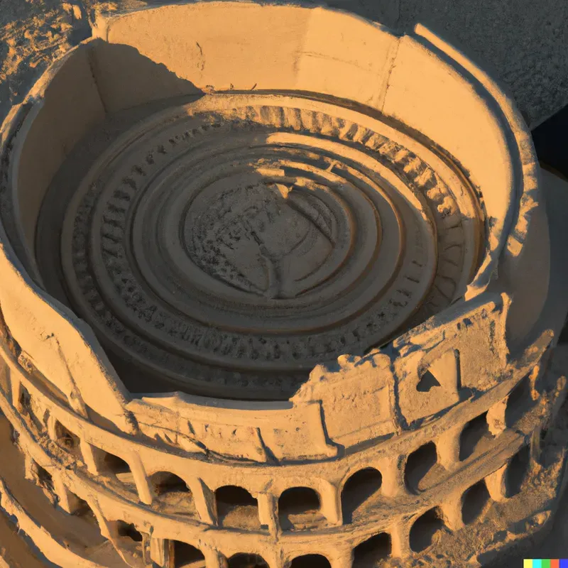 Sand Sculptures, Buildings, Castles