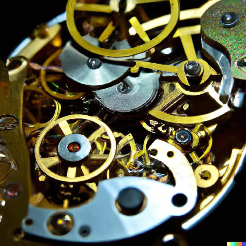 Watch Movement Gears