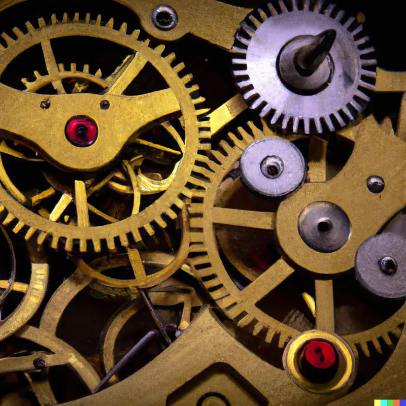 Watch Movement Gears