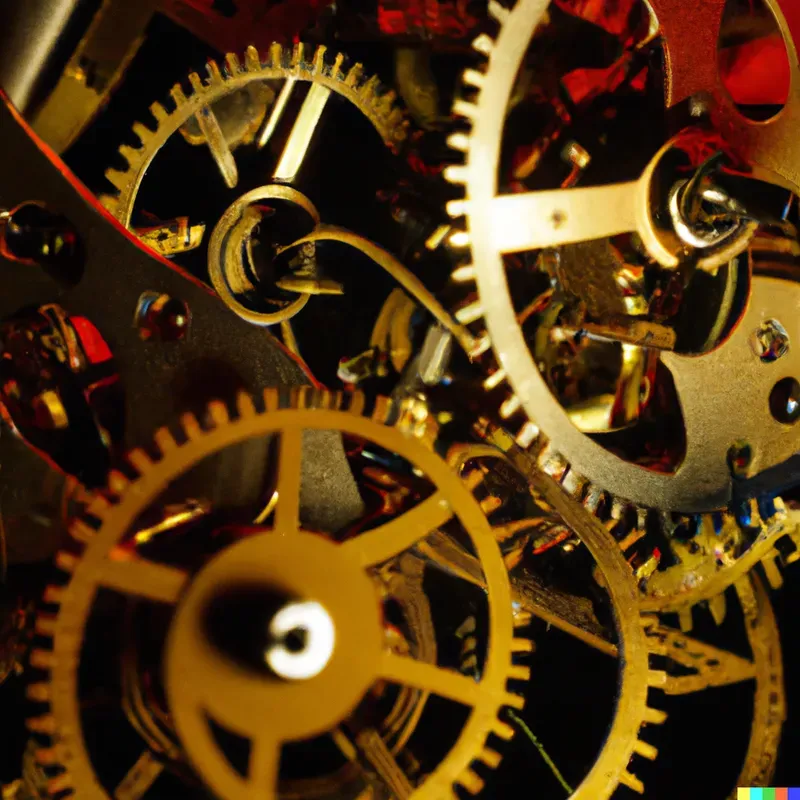 Watch Movement Gears