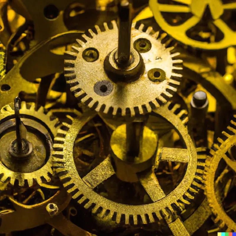 Watch Movement Gears