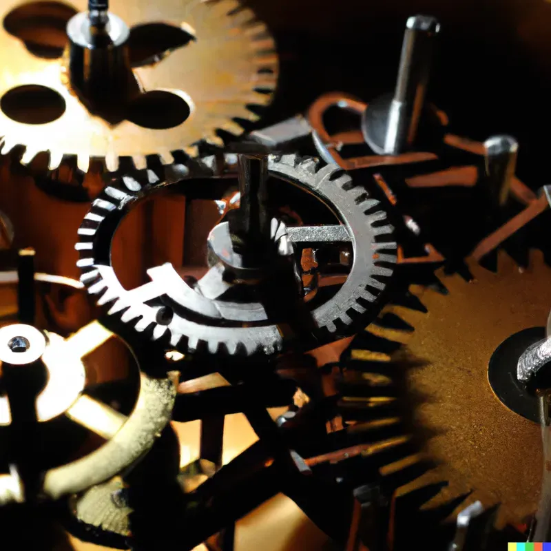Watch Movement Gears
