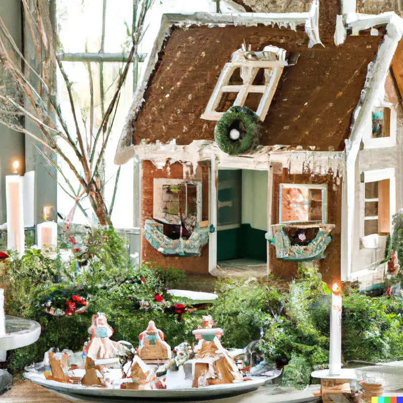 Christmas Gingerbread Catalogue Scenes