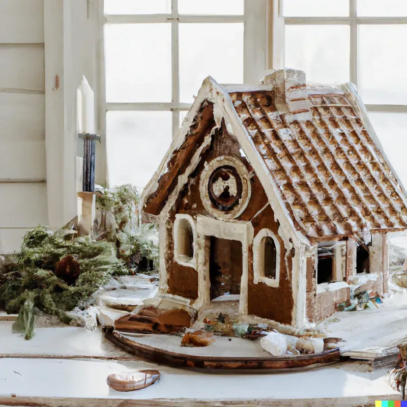 Christmas Gingerbread Catalogue Scenes
