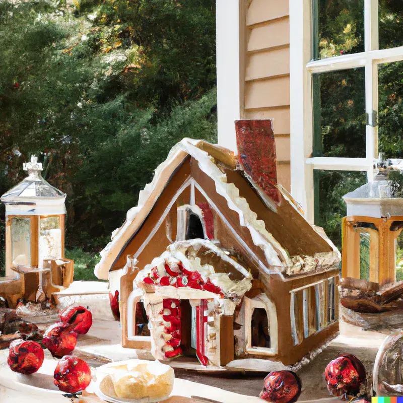 Christmas Gingerbread Catalogue Scenes