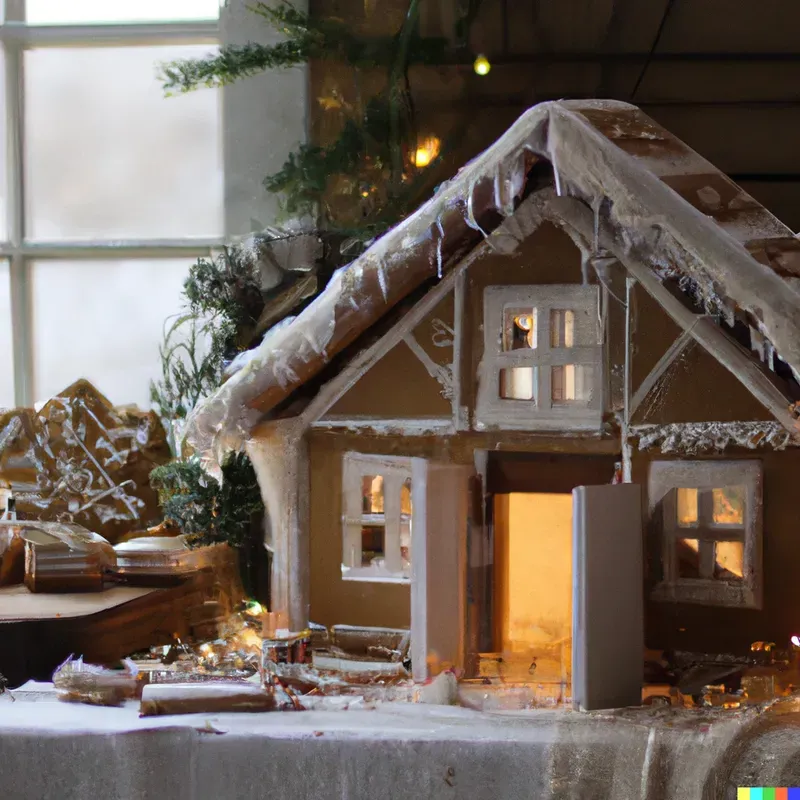 Christmas Gingerbread Catalogue Scenes