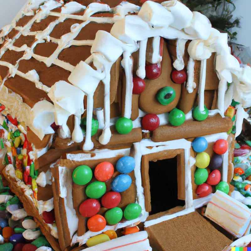 Realistic Gingerbread Houses