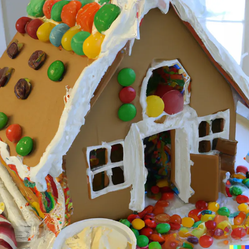 Realistic Gingerbread Houses