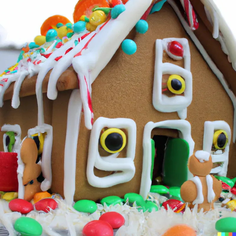 Realistic Gingerbread Houses