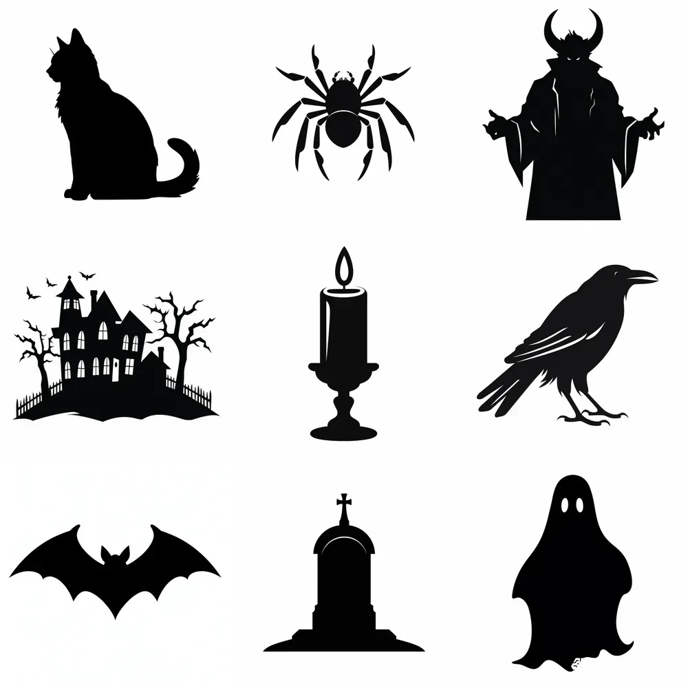 Horror Clipart Icons