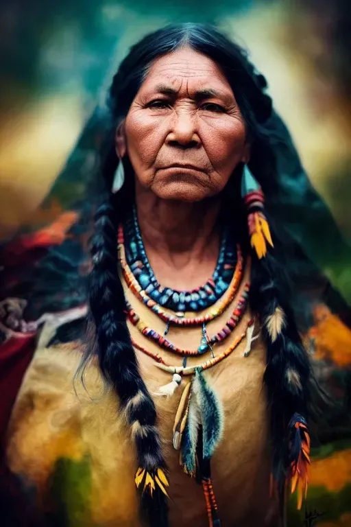 Native American Inspired Portraits