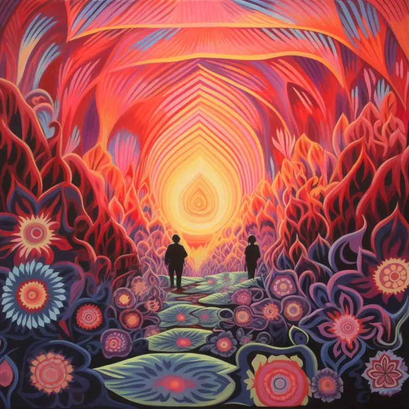 60s Retropsychedelic Paintings