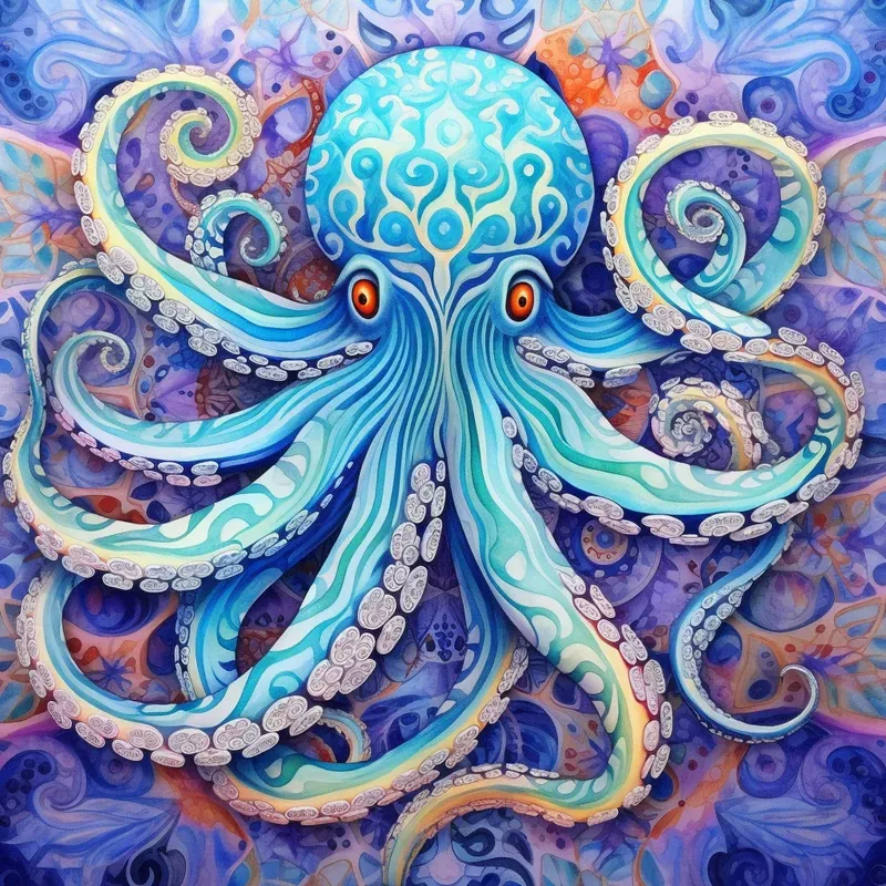 60s Retropsychedelic Paintings