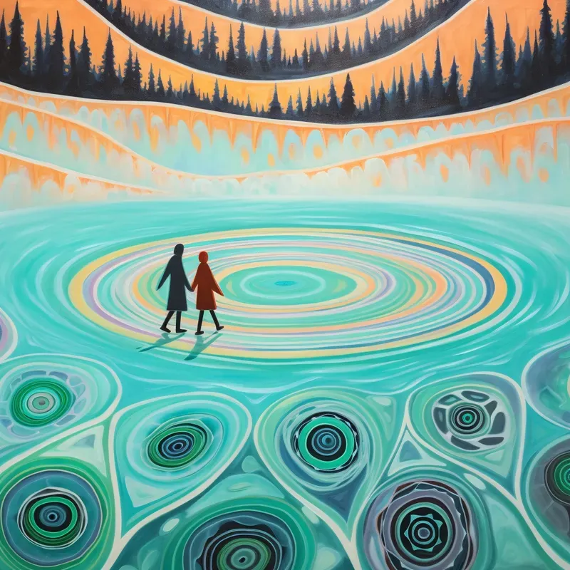 60s Retropsychedelic Paintings