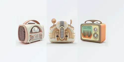 Retro Futuristic Devices generated by midjourney