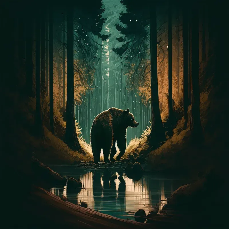 Landscapes Art Dark Colors