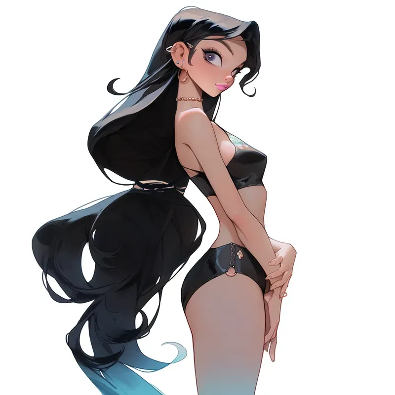 Anime Bikini Women