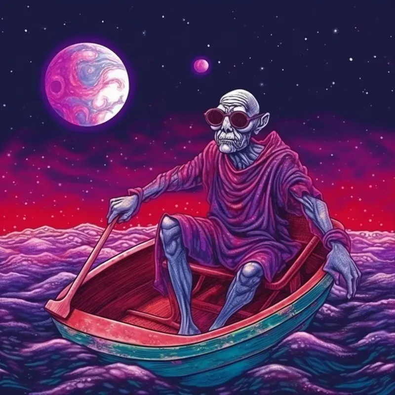 Psychedelic Alien Art