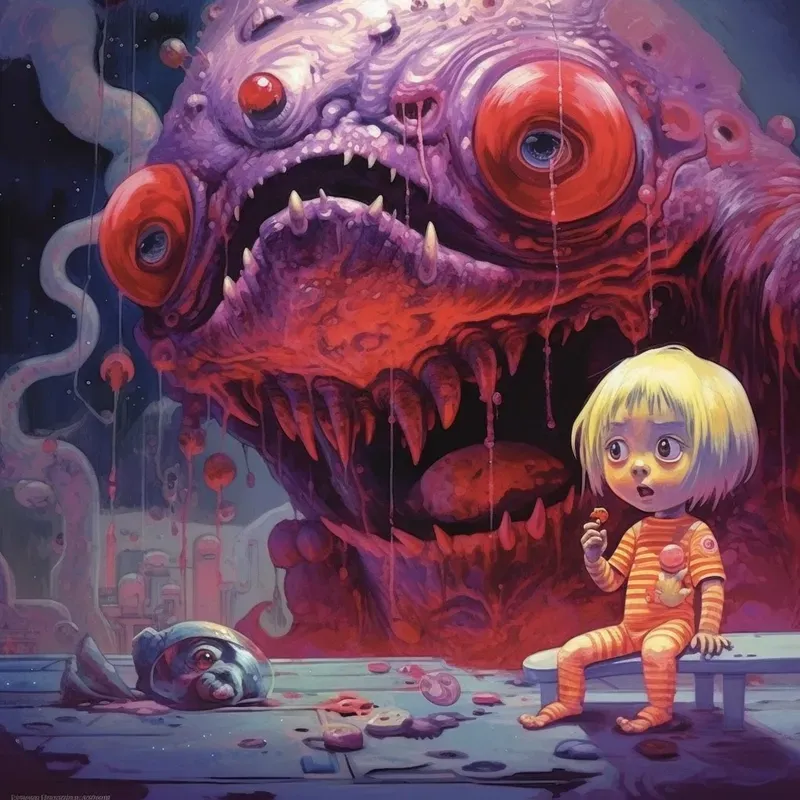 Psychedelic Alien Art