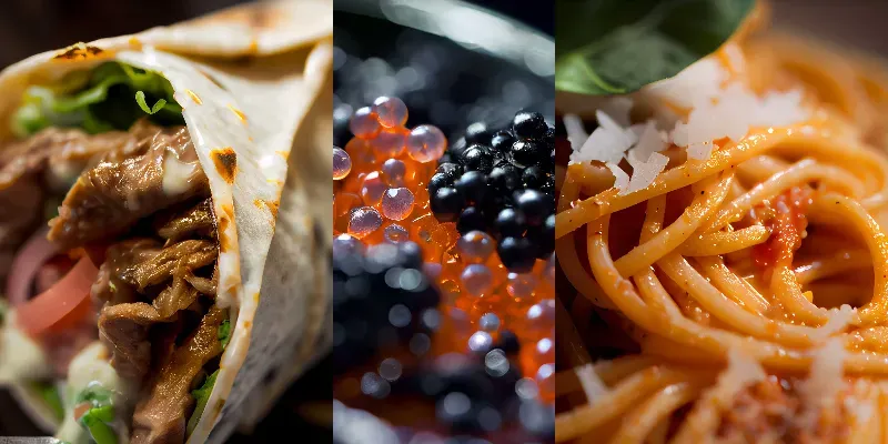 Editorial Food Detail Stock Photos generated by undefined