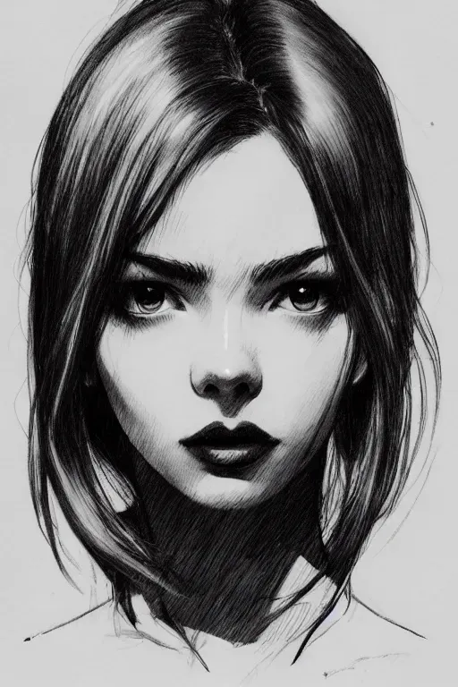 Realistic Pencil Sketch Portrait