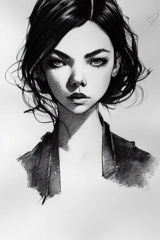 Realistic Pencil Sketch Portrait